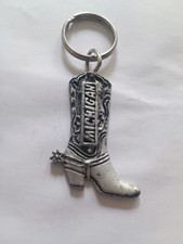Porte-clés métal Botte Santiag Cowboy MICHIGAN Keychain Vintage 80'