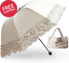 Lace Princess Folding Umbrella