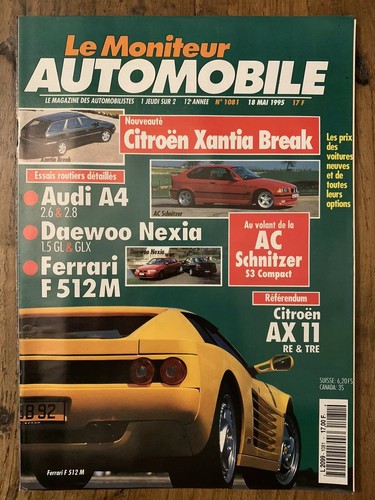 Moniteur automobile 1995 - automobile,