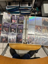 X-file environ 400 cartes topps a partir de 1995 anglais presque complet