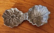 ANCIEN MOULE A GLACE - MASSEPAIN - CHOCOLAT EN ETAIN  FLEUR
