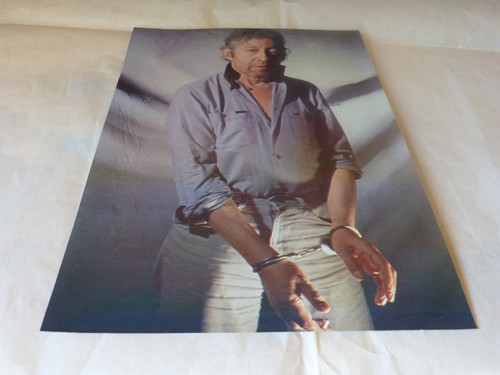 Serge gainsbourg mini poster - serge,