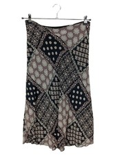 YESSICA Jupe taille haute Dames Jupe T EU 38 noir-gris clair-blanc cassé