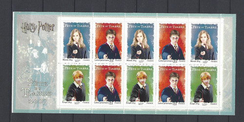Carnet fête timbre 2007 - du,