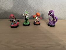 Lot 4 Figurines Nintendo Amiibo Splatoon Inkling Girl Switch