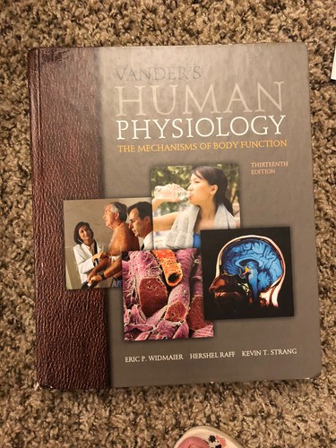 Vander human physiology the - physiology:,