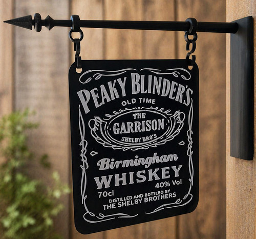 Plaque murale peaky blinders - peaky,