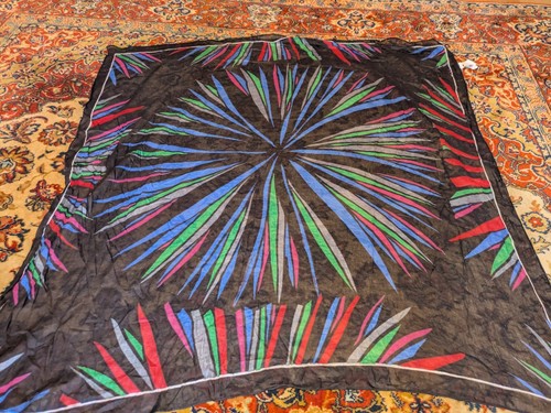 Foulard graphique coton - graphique, en