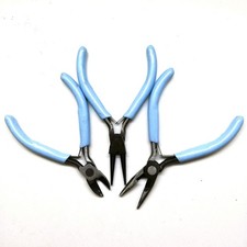 Kit 3 pinces bijoux acier