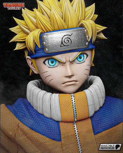 Naruto statue printed - naruto, 3d