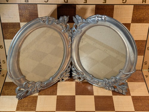 Superbe cadre double étain - superbe, en