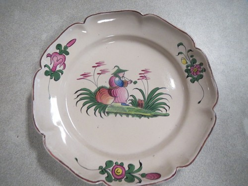 Ca452 ancienne assiette les - ancienne,