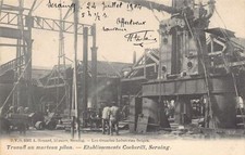 Belgique - SERAING (Liège) Travail au marteau pilon - Etablissements Cockerill