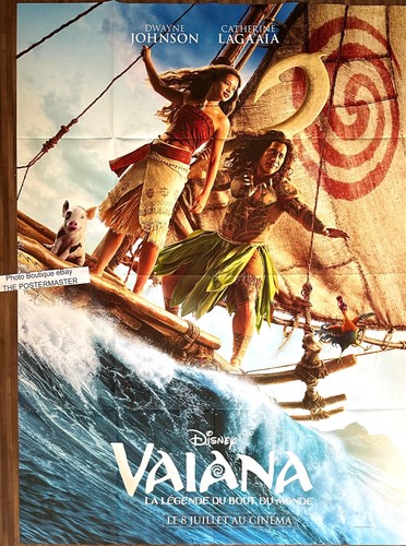 Affiche cinéma vaiana - affiche,