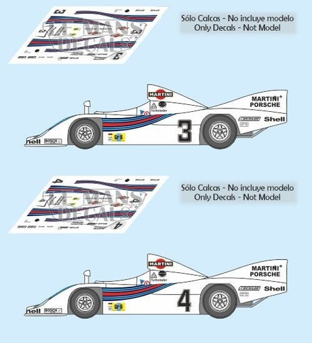 Decals porsche 936 mans - le,
