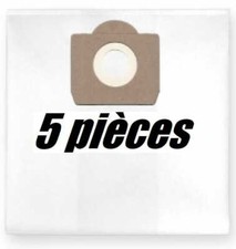 5x Sac-filtre tissus pour aspirateur Hitachi RP 250YDL