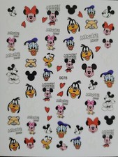 Disney nail stickers - disney,