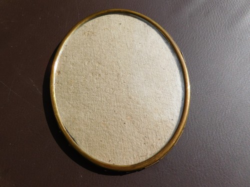 Ancien cadre ovale porte - ancien, ,