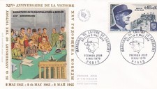 FRANCE 1970 FDC MARECHAL DE LATTRE DE TASSIGNY YT 1639