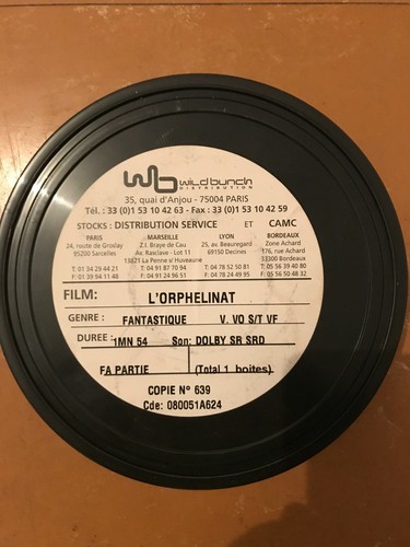 Bobine film 35mm bande - bobine,