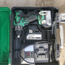 Perceuse Visseuse Hitachi DS 18 DBSL avec 2 Batteries (1×5 Amp et 1×4 Amp) 