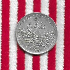 1 pièce ancienne 5 FRS EN