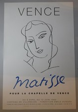 Affiche originale Matisse 1994