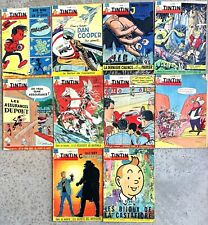 fascicules journal Tintin France n°656 - 665 équivalent reliure 49 - 1961