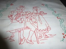 jolie cache torchon Alsacien