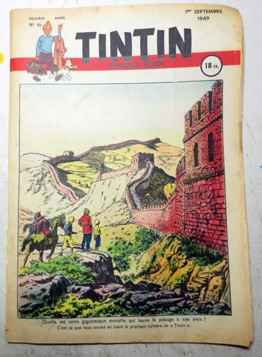 Tintin journal edition - tintin/le, de../edition