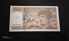 Billet De Banque : 20fr Debussy De Très Bonne Qualité Très Craquant 0 Epinglage 
