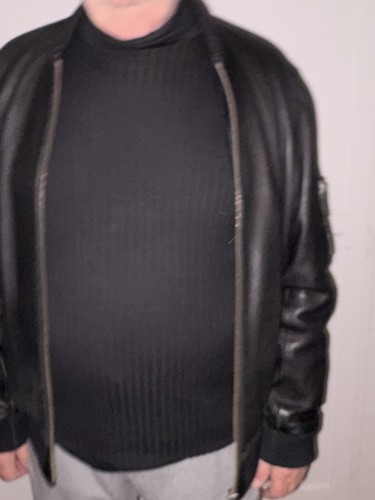 Blouson cuir homme the kooples - cuir,