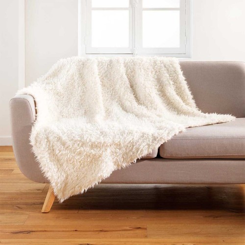 Plaid imitation fourrure - imitation,
