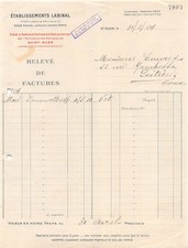 1928 ETS LABINAL A SAINT OUEN