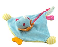 Doudou plat dragon dinosaure