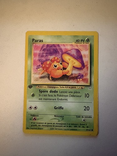 Carte pokémon paras 64 - carte,