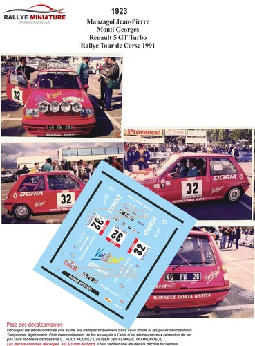 Decals ref 1923 - decals,
