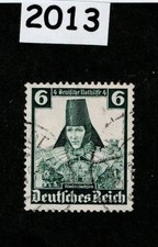 Used Stamp B72 Native costume