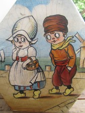 ANCIENNE LAMPE DE CHEVET ENFANT ART DECO DECOR ENFANTS POULBOT BRETAGNE HOLLANDE