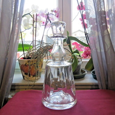 1  carafe en cristal de saint