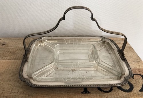 Ancien plat apéritif - plat,