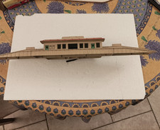 HORNBY DUBLO OO/HO RARE GARE MÉTAL + 2 ALLONGES DE QUAI VINTAGE