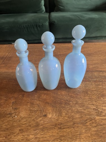 Flacons anciens opaline - 3,