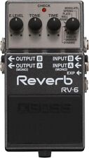 Pédale d'effets BOSS RV-6 Reverb pour guitare équipée Japon