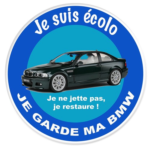 Sticker suis ecolo garde - sticker,