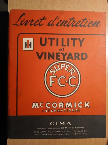 Cormick tracteur super - tracteur,