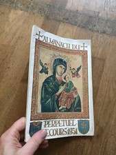 ALMANACH DE NOTRE DAME DU PERPETUEL SECOURS 1951 boliivie