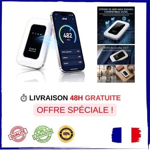 Routeur portable débloqué - 5g,