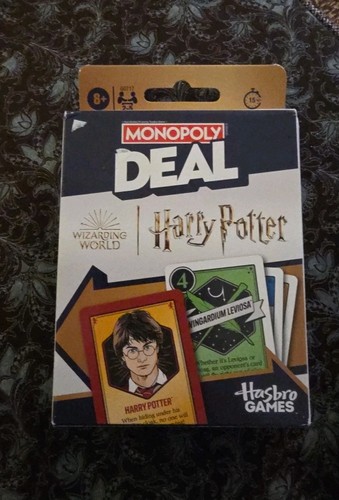 Monopoly deal harry potter - monopoly,