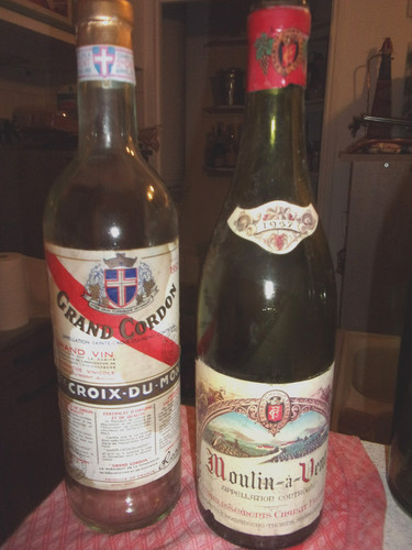 Bouteilles vides 1957 - bouteilles,